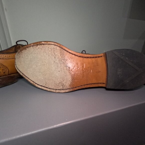 Allen Edmonds, Strand Cap-toe Oxford Dress Shoe, 8.5 D main image 8